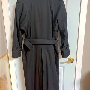 Burberry authentic vintage belted double trench coat